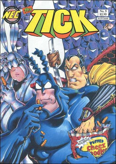 Tick (1988) issue 5-E Yellow & Orange Logo Cover (5th Printing)