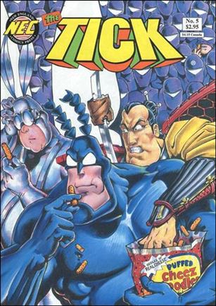 Tick (1988) issue 5-E Yellow & Orange Logo Cover (5th Printing)