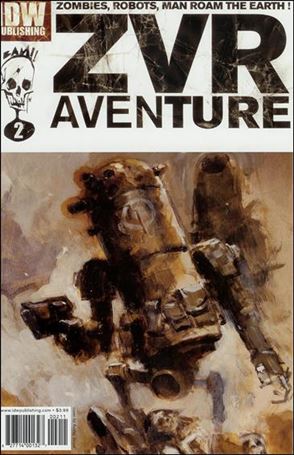 Zombies vs Robots Aventure issue 2 Ashley Wood Cover