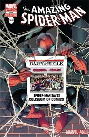 Amazing Spider-Man (1963) issue 666-MX Coliseum of Comics Daily Bugle Cover