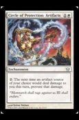 Magic the Gathering: Fifth Dawn (Base Set) card 8 Circle of Protection: Artifacts