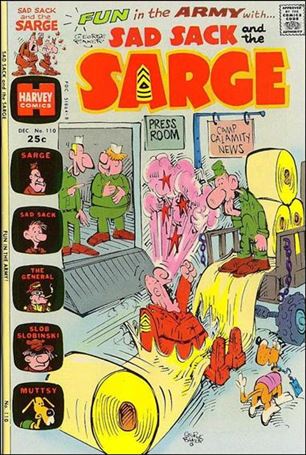 Sad Sack and the Sarge issue 110