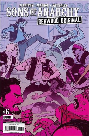 Sons of Anarchy Redwood Original issue 6 Brahm Revel Cover
