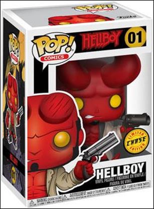 POP! Comics figure 1-B Hellboy (w/ Horns) Chase