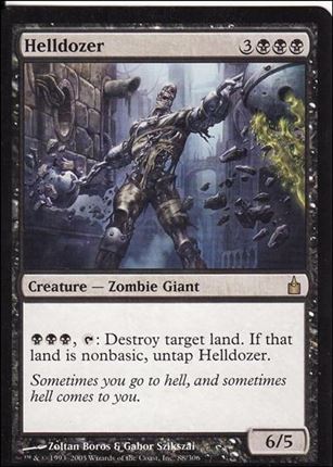 Magic the Gathering: Ravnica (Base Set)  card 88 Helldozer