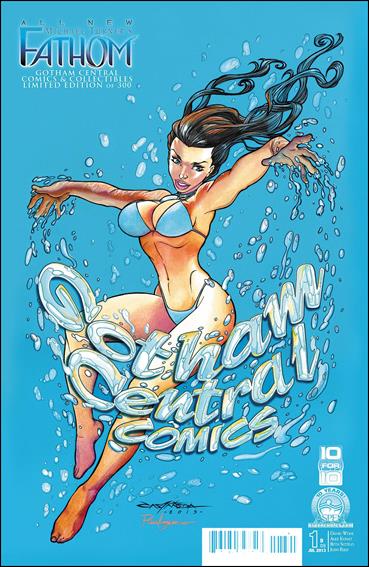 Michael Turner's Fathom (2013) issue 1-D09 Oliver Castaneda Gotham Central Comics Cover 1/300