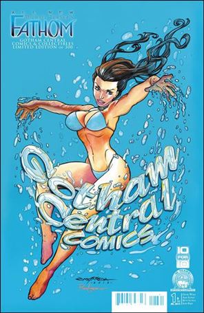Michael Turner's Fathom (2013) issue 1-D09 Oliver Castaneda Gotham Central Comics Cover 1/300
