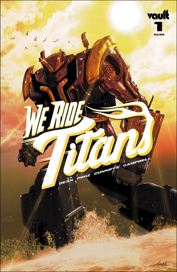 We Ride Titans issue 1-D Livio Ramondelli 1:10 Cover