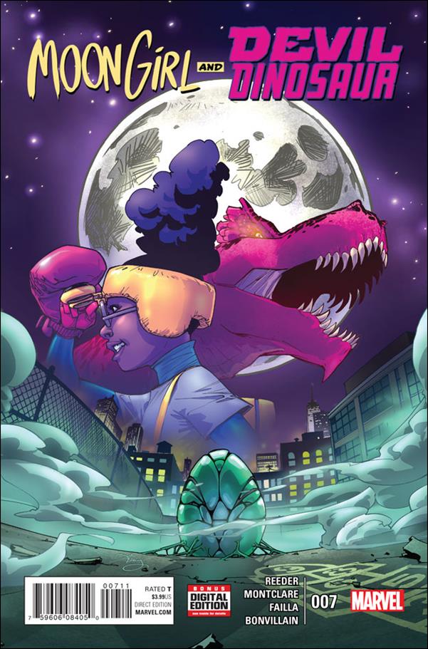Moon Girl and Devil Dinosaur (2016) issue 7 Amy Reeder Cover