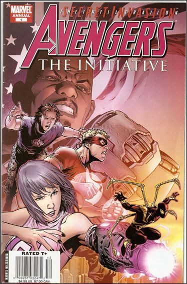 Avengers: The Initiative Annual issue 1-B Newsstand Edition / Price Variant