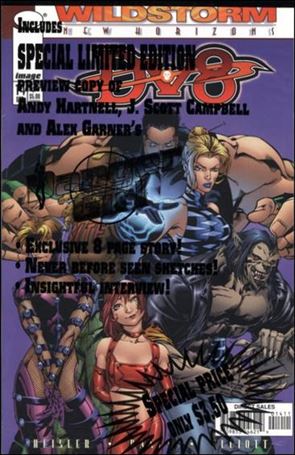 DV8 issue 14 Polybagged with Danger Girl Preview