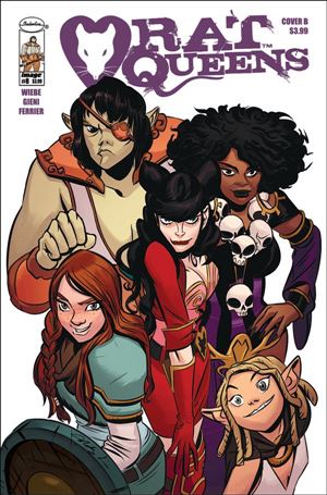 Rat Queens (2017) issue 8-B Mindy Lee Cover
