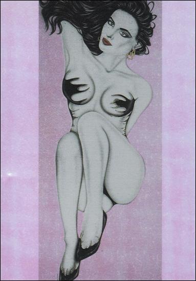 Jennifer Janesko Premier Pinups (Base Set) card 43 Where There Is Smoke