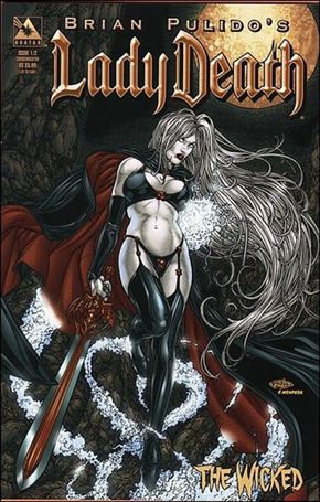 Brian Pulido's Lady Death: The Wicked issue 1/2-F Commemorative Cover 1/1500
