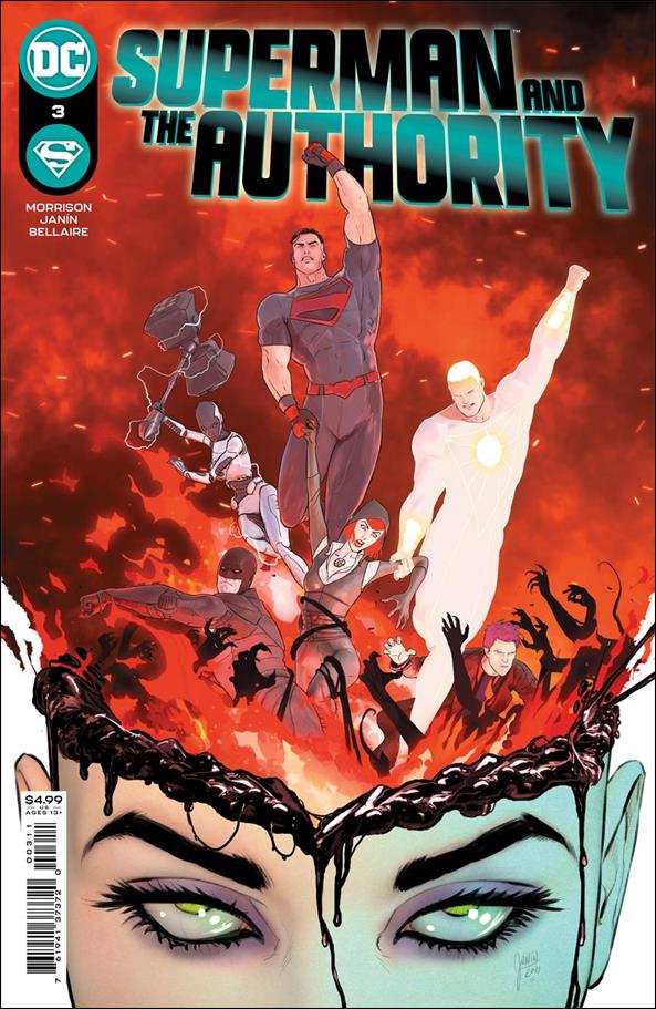 Superman and the Authority issue 3 Mikel Janin Cover