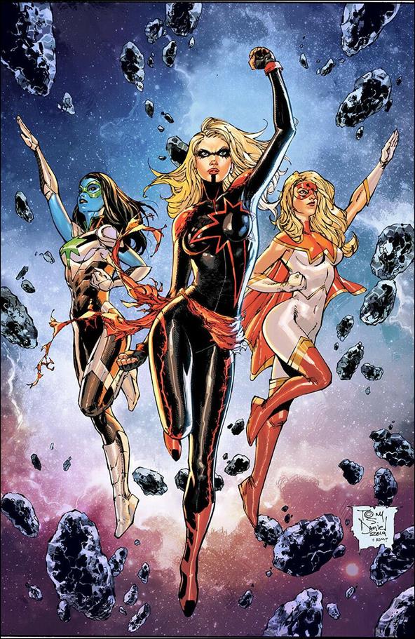 Captain Marvel (2019) issue 12-J Tony Daniel ComicXposure Virgin Cover