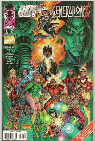 Gen13/Generation X issue 1-D San Diego Comic-Con Cover