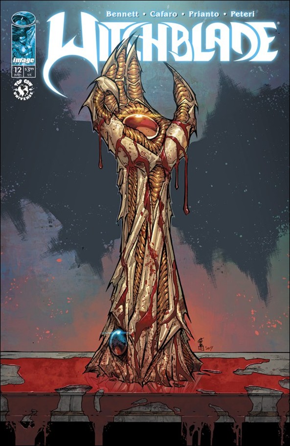 Witchblade (2024) issue 12 Giuseppe Cafaro Cover