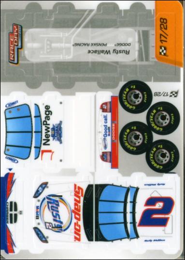 NASCAR Race Day 2006 Series 1 (Base Set) card 17.2 Rusty Wallace
