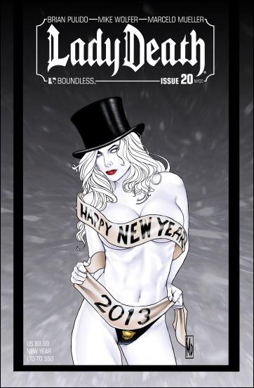 Lady Death (2010) issue 20-J New York Comic Con New Year Cover 1/350