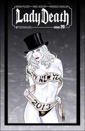 Lady Death (2010) issue 20-J New York Comic Con New Year Cover 1/350