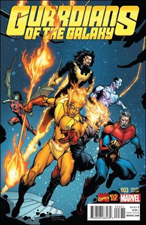 Guardians of the Galaxy (2015)  issue 3-C Larry Stroman 1:20 Marvel '92 Cover