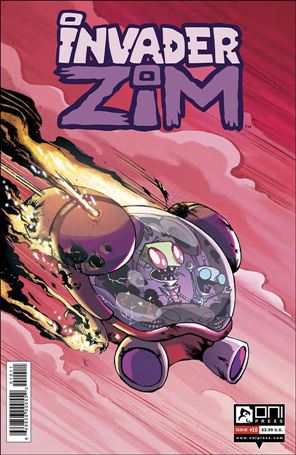 Invader Zim issue 10 Dave Crosland Cover