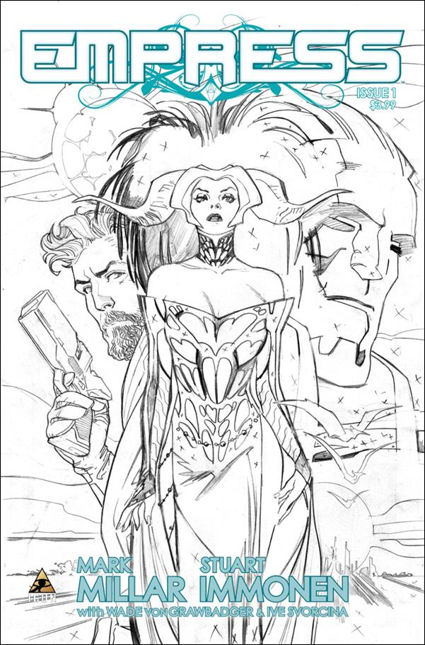 Empress issue 1-G Stuart Immonen 1:200 Sketch Cover