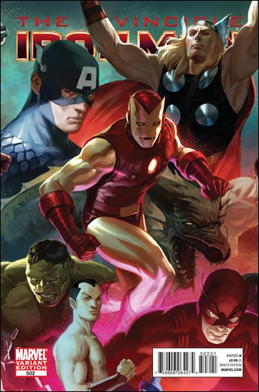 Invincible Iron Man (2008) issue 502-C Marko Djurdjevic 1:30 Cover