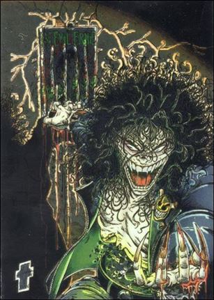 Evil Ernie Series II Chromium: Glow in the Dark (Base Set) card 42 I'm Baaaack!