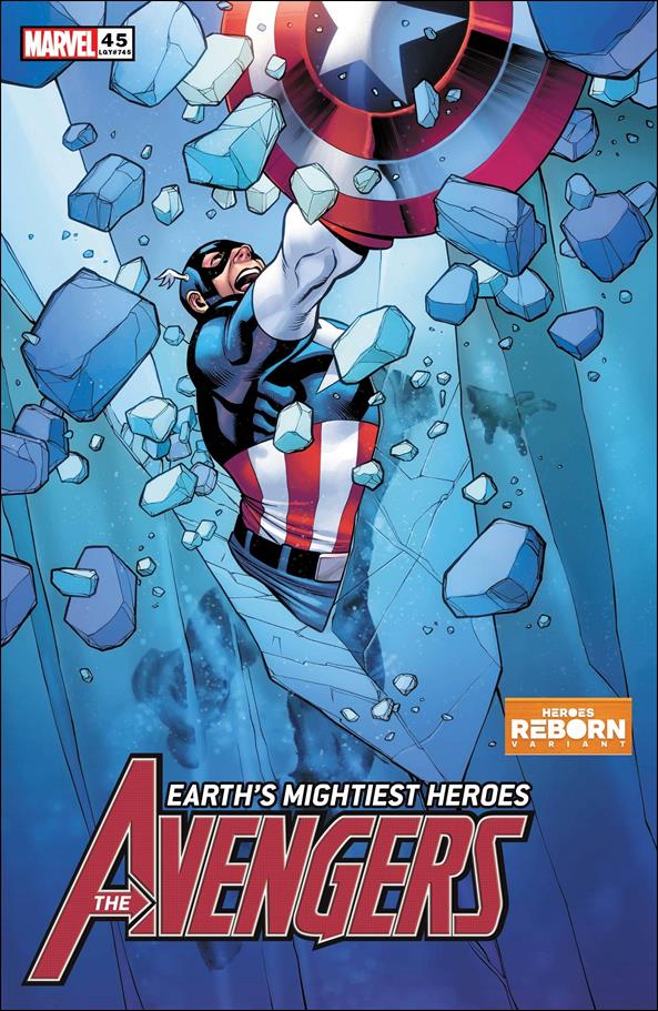 Avengers (2018/07) issue 45-B Carlos Pacheco Heroes Reborn Cover