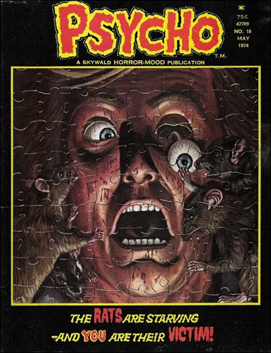 Psycho (1971) issue 18 Villanova Cover