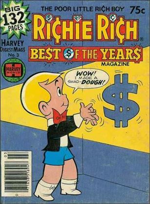 Richie Rich Best of the Years issue 3 Digest Sized