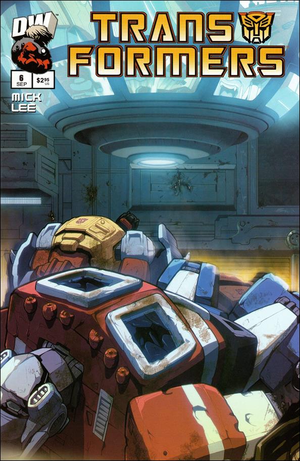 Transformers: Generation 1 (2003) issue 6 Autobots "Left Side" Cover