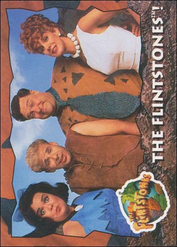 Flintstones: The Movie (Base Set) card 1 The Flintstones!