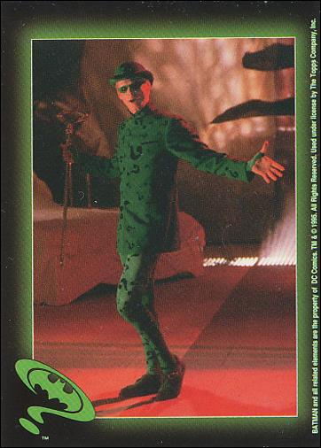 Batman Forever Stickers (Base Set) card 3 Riddler