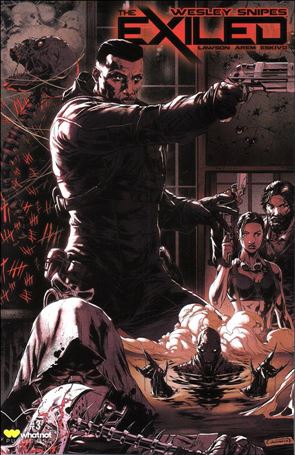 Exiled (2023) issue 3 Canaan White Cover