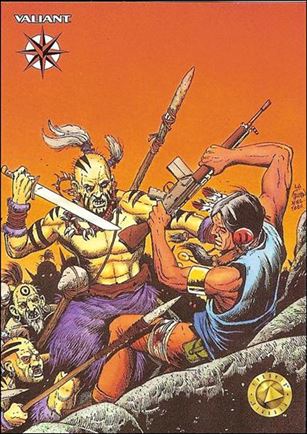 Valiant Era: Series 2 (Bonus Promo Subset) card VP11 Turok, Dinosaur Hunter #9