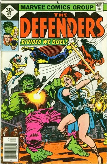 Defenders (1972) issue 45-C Whitman Cover