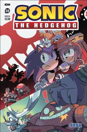 Sonic the Hedgehog (2018) issue 38-B Thomas Rothlisberger Cover