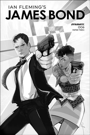 James Bond (2019) issue 6-B 1:10 Black & White Cover