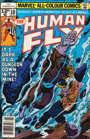 Human Fly issue 10-B UK Price Cover