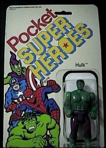 Pocket Super Heroes figure 14 Hulk (Wave 2 Re-Pack)