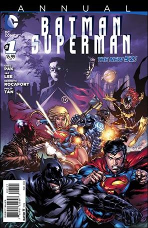 Batman/Superman Annual (2014) issue 1-B Ed Benes 1:25 Cover