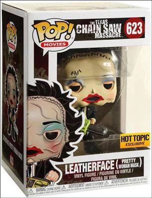 POP! Movies figure 623 Leatherface (Pretty Woman Mask) Hot Topic