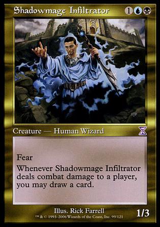 Magic the Gathering: Time Spiral (Timeshifted Subset) card 99 Shadowmage Infiltrator