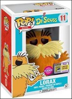 POP! Books figure 11 Lorax (Flocked) SDCC 2017