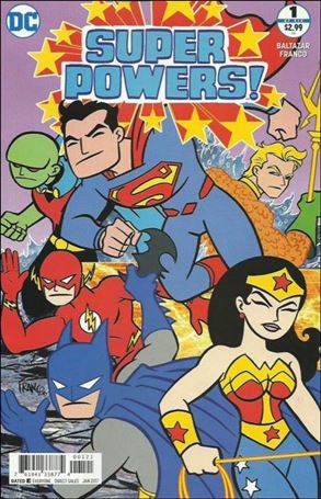 Super Powers (2016) issue 1-B Franco Aureliani Cover