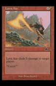 Magic the Gathering: Urza's Legacy (Base Set) card 84 Lava Axe