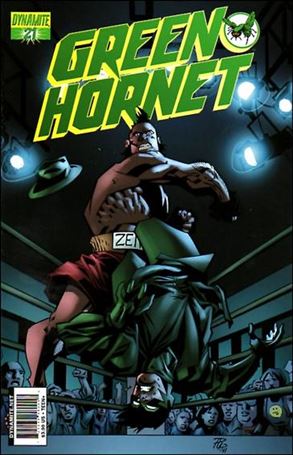 Green Hornet (2010) issue 21 Phil Hester Cover